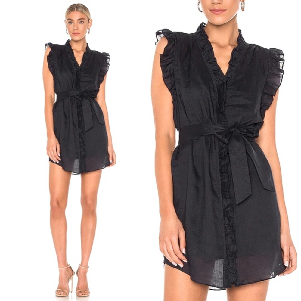 Frame Lauren dress in noir, size xs! NWT